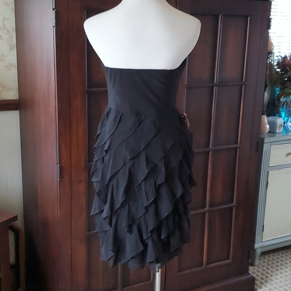 Black strapless dress - Picture 5 of 5